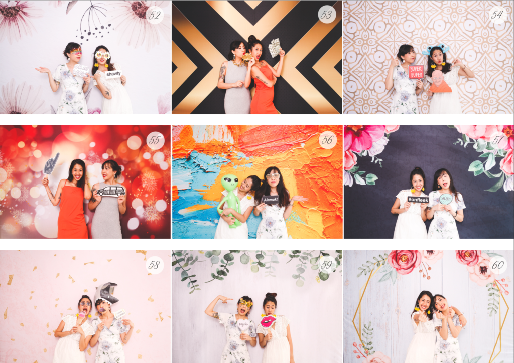 2020 photo booth backdrop rental events weddings birthday party